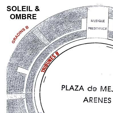 Plan des Arènes d'Arles